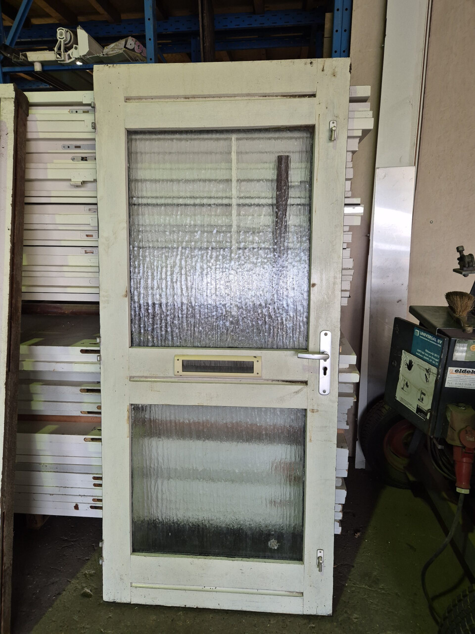 Gebruikte voordeur - 93x211 cm - Foto 2