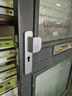 Gebruikte voordeur - 93x211 cm - Foto 3