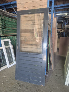 Achterdeur hardhout - Dubbel glas - Foto 1