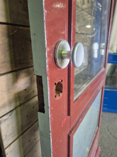 Buitendeur met dubbel glas - 87x200,5 cm - Foto 2