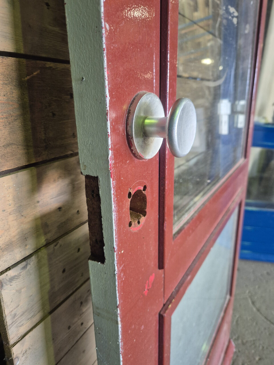 Buitendeur met dubbel glas - 87x200,5 cm - Foto 2