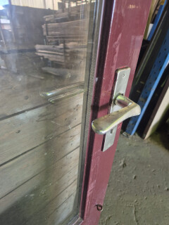 Gebruikte achterdeur met dubbel glas - Hardhout - 11221 - Foto 2