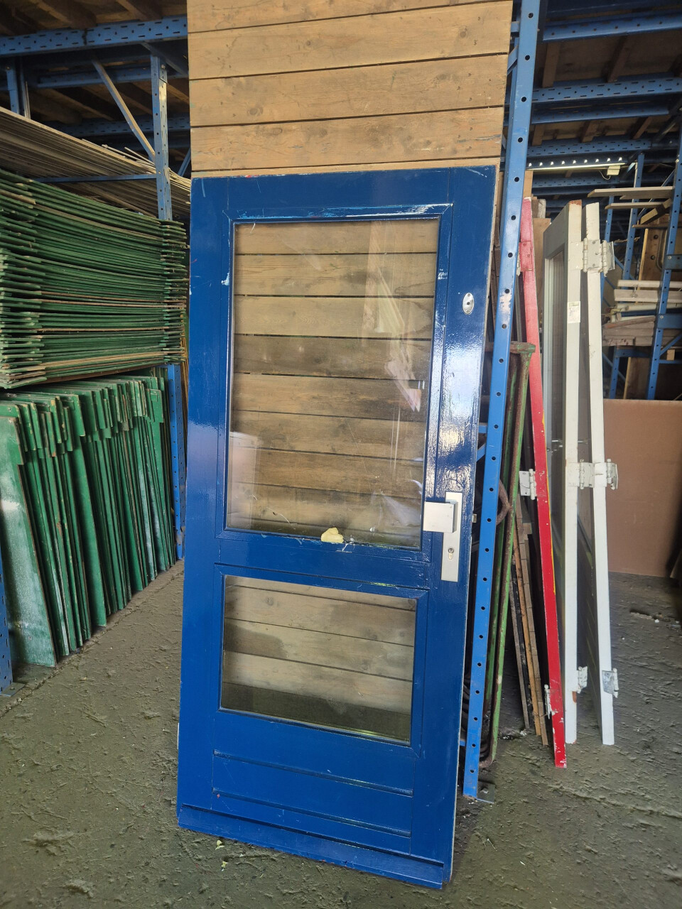 Buitendeur met dubbel glas - Hardhout - 11223 - Foto 1