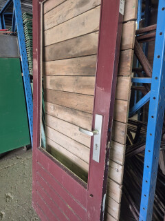 Hardhouten achterdeur - Zonder glas - 11237 - Foto 2