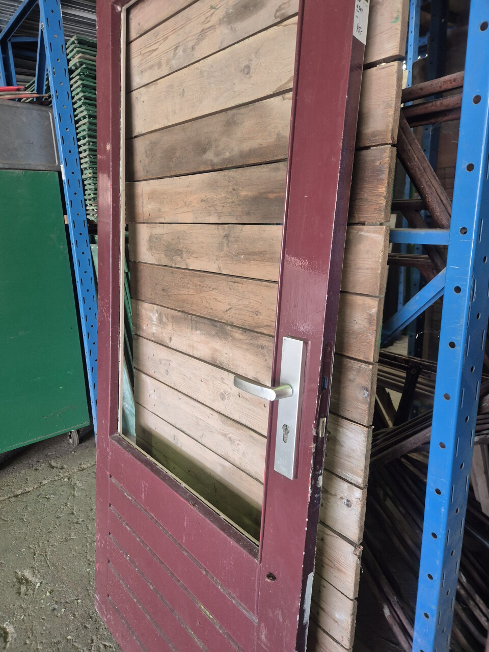 Hardhouten achterdeur - Zonder glas - 11237 - Foto 2