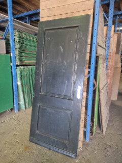 Hardhouten buitendeur met panelen - 87x211,5 cm - Foto 1