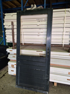 Achterdeur zonder glas - 92,5x204,5 cm - Foto 1