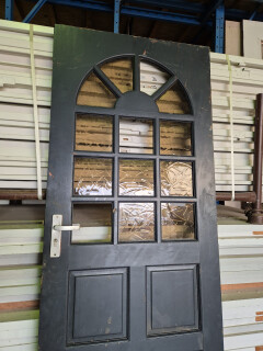 Buitendeur met ruitjes - 83x201 cm - Foto 3