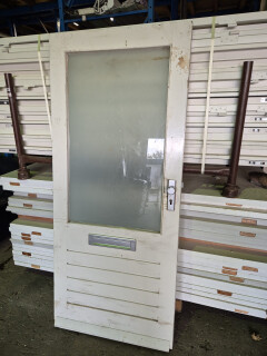 Buitendeur met driepunt sluiting - 87x201 cm - Foto 1