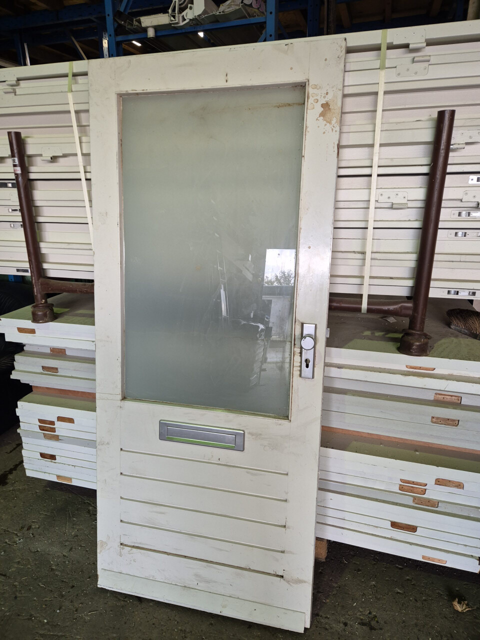 Buitendeur met driepunt sluiting - 87x201 cm - Foto 1