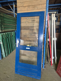 Nette buitendeur met dubbel glas - 87x200 cm - Foto 1