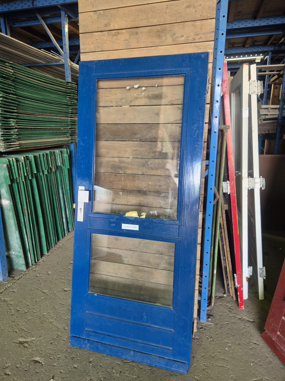 Nette buitendeur met dubbel glas - 87x200 cm - Foto 1