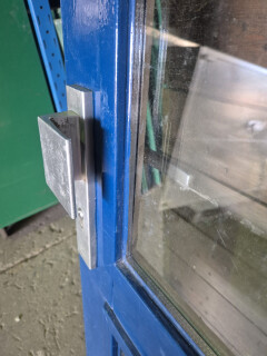 Nette buitendeur met dubbel glas - 87x200 cm - Foto 2