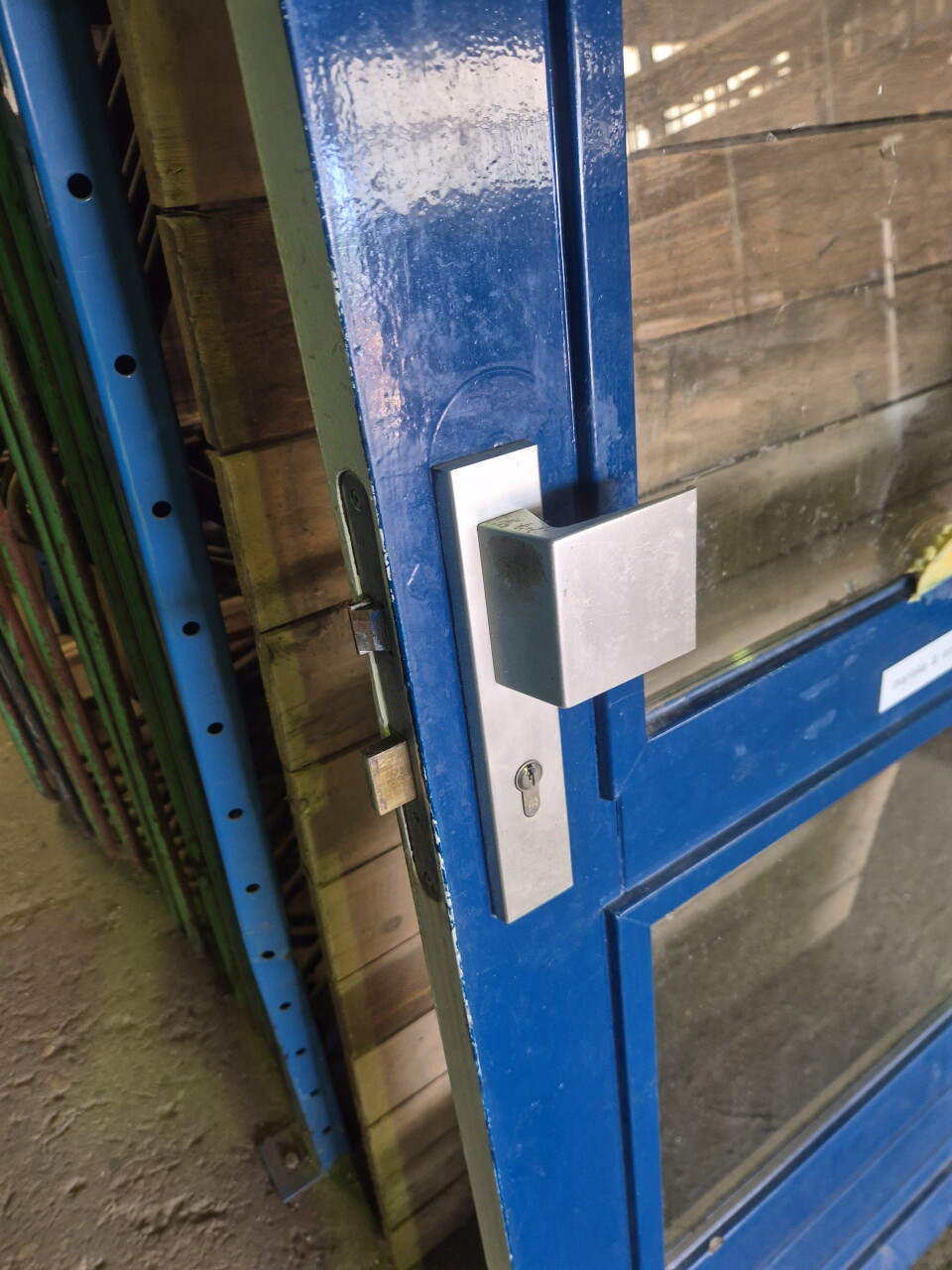 Nette buitendeur met dubbel glas - 87x200 cm - Foto 3