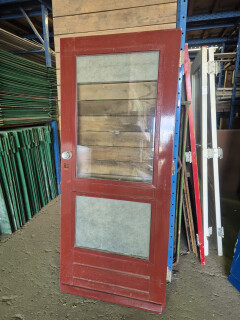 Buitendeur met dubbel glas - 87x200,5 cm - Foto 1