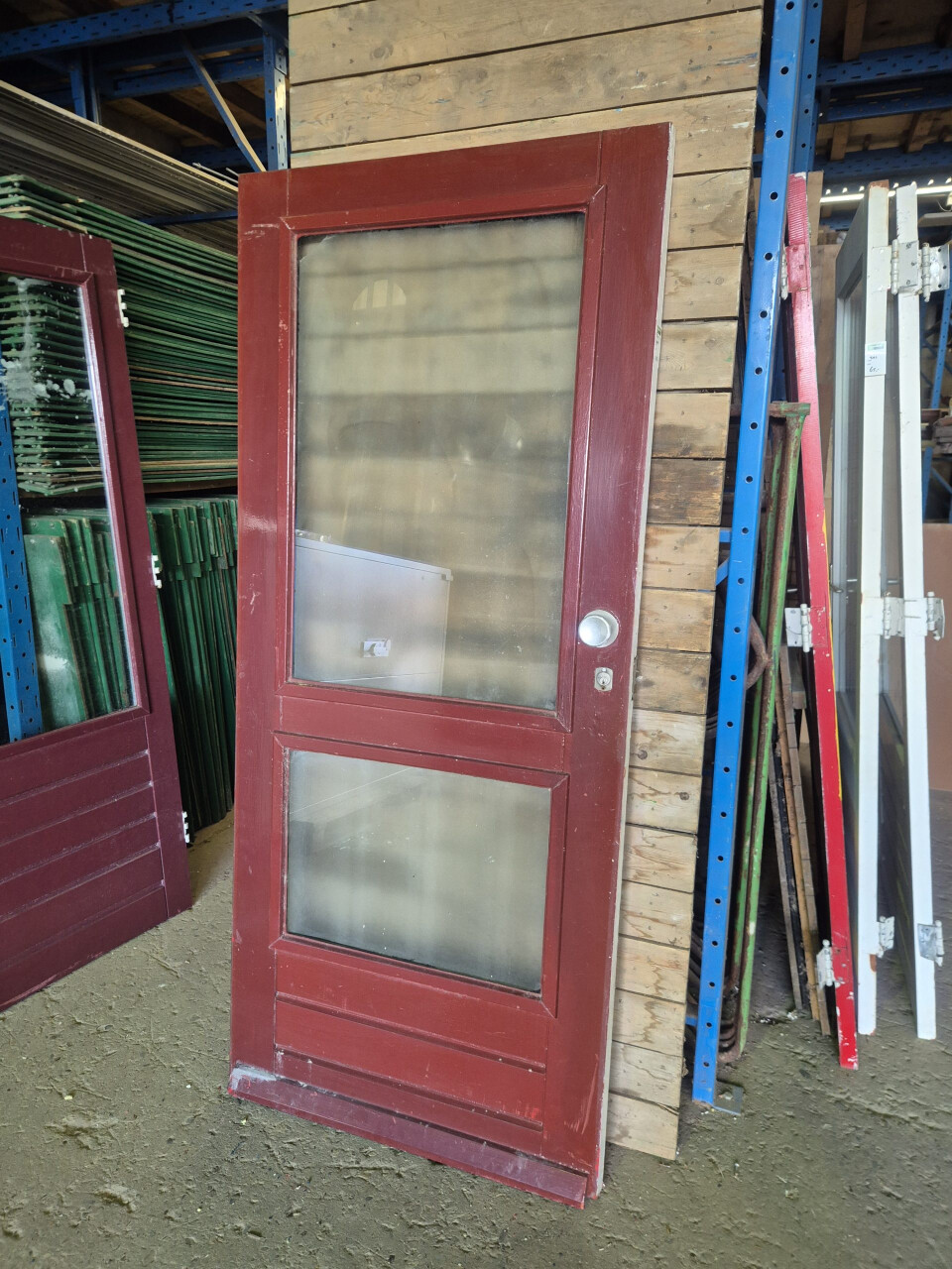 Buitendeur met dubbel glas - 87x200,5 cm - Foto 1