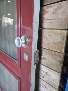 Buitendeur met dubbel glas - 87x200,5 cm - Foto 2