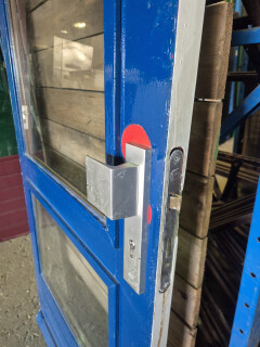 Buitendeur met dubbel glas - 87,5x201,5 cm - Foto 2