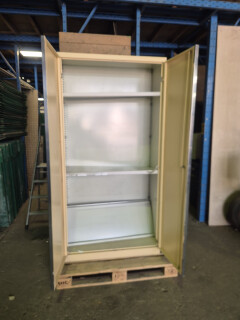 Hoge archiefkast met legplanken - 100x200x46 cm - Foto 3