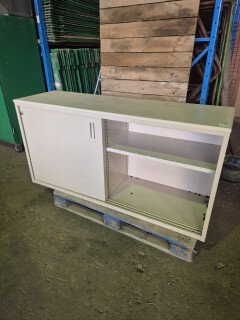 Lage Archiefkast - schuifdeuren - 150x75x46 cm - Foto 2