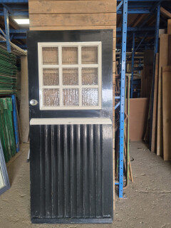 Boerderij buitendeur met kleine raampjes - Foto 1