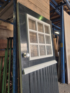 Boerderij buitendeur met kleine raampjes - Foto 2