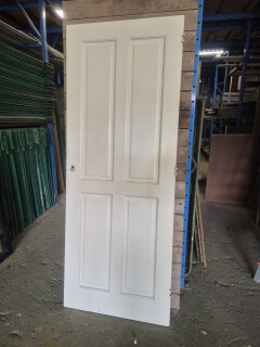 Gebruikte paneeldeur met 4 panelen – 77,5×201,5 cm – 11197 - Foto 1