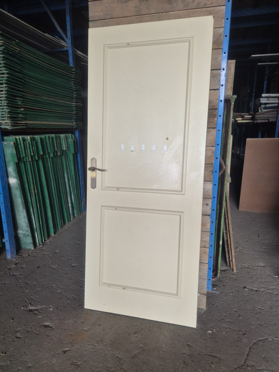 Gebruikte binnendeur met 2 panelen – 82,5x200 cm - 11208 - Foto 2