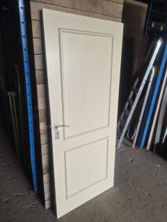 Gebruikte binnendeur met 2 panelen – 82,5x201 cm - 11209 - Foto 1