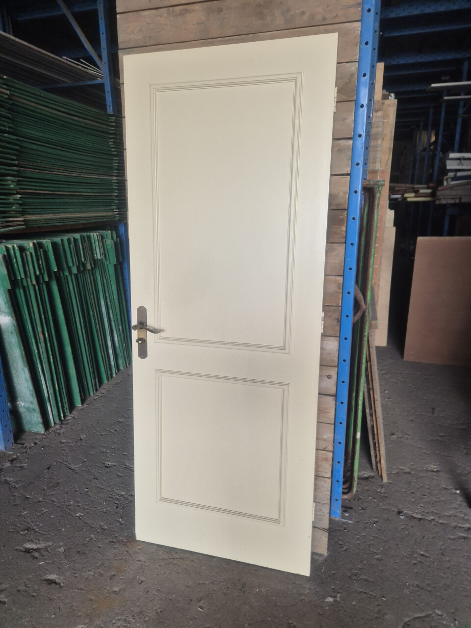 Gebruikte binnendeur met 2 panelen – 78x201 cm - 11211 - Foto 1