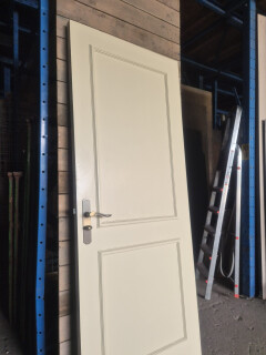 Gebruikte binnendeur met 2 panelen – 78x201 cm - 11211 - Foto 2