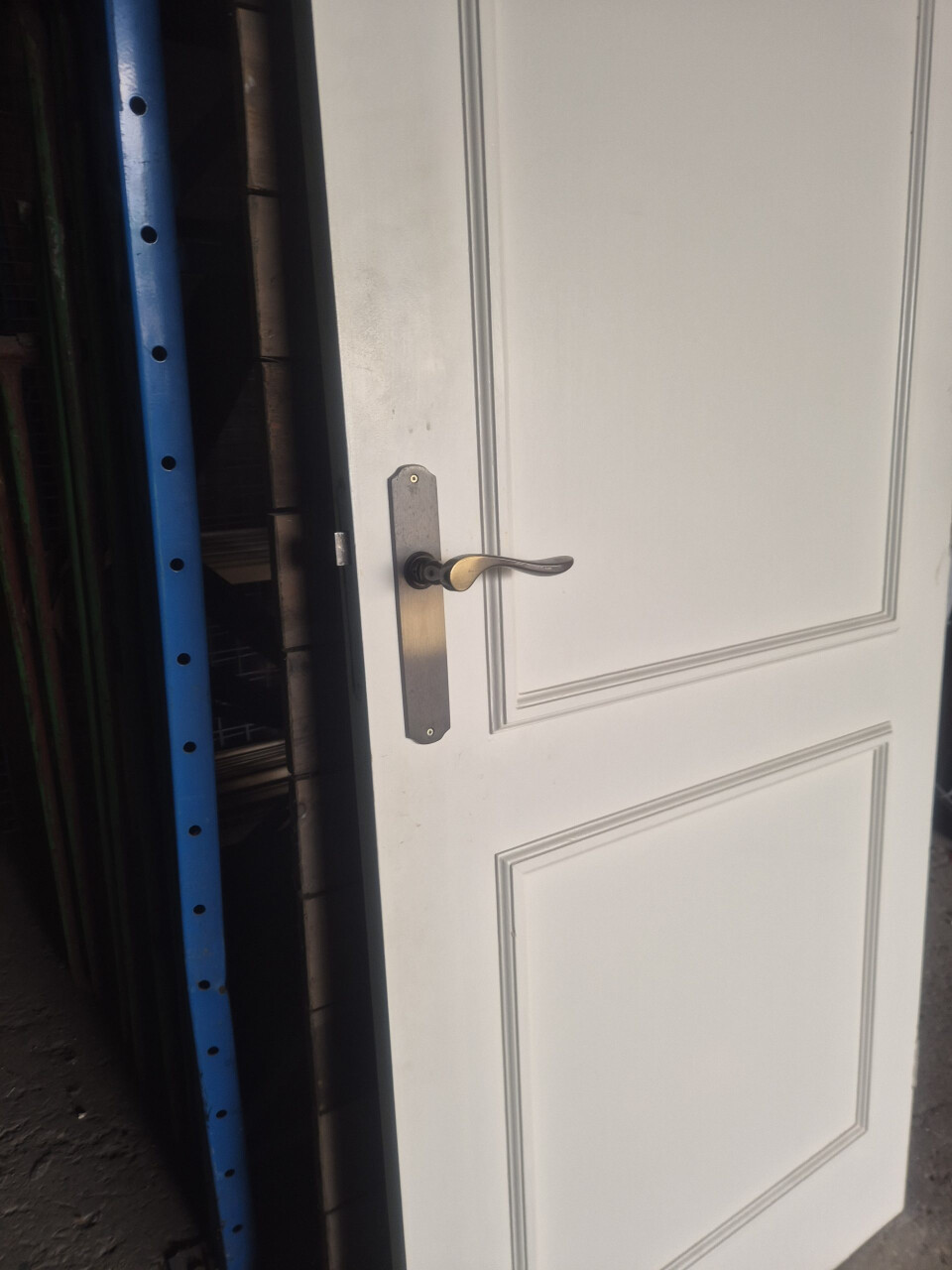 Gebruikte binnendeur met 2 panelen – 82,5x201 cm - 11212 - Foto 2