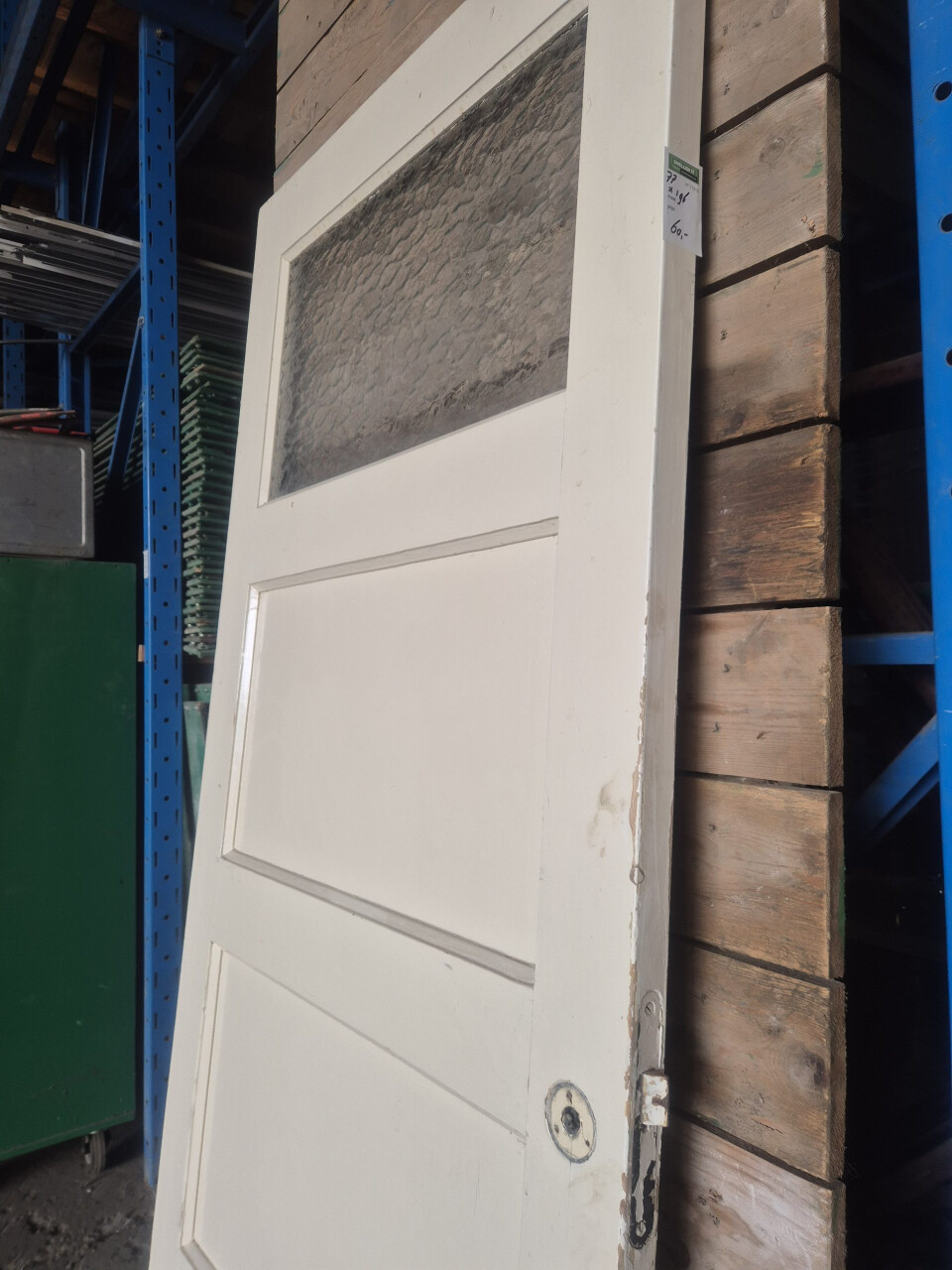 Gebruikte binnendeur met 4 panelen – 77x196 cm - 11215 - Foto 2