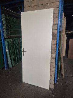 Gebruikte binnendeur met 2 panelen (één kant) – 83x201 cm - 11213 - Foto 2