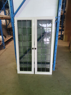 Openslaande glas-in-lood deurtjes - 106585 - Foto 3