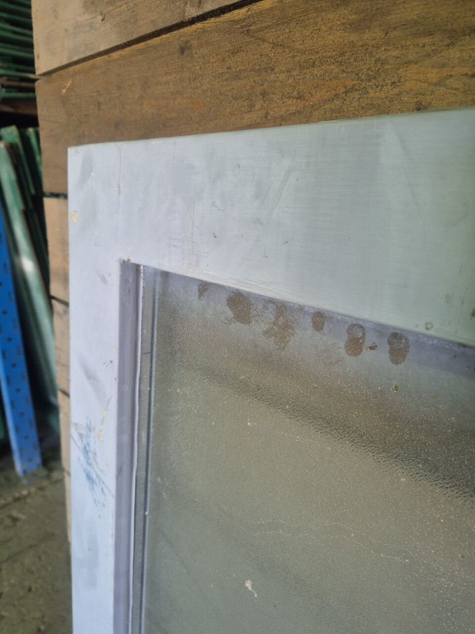 Binnenraam met dubbel glas - 47,5x113,5 cm - Foto 2