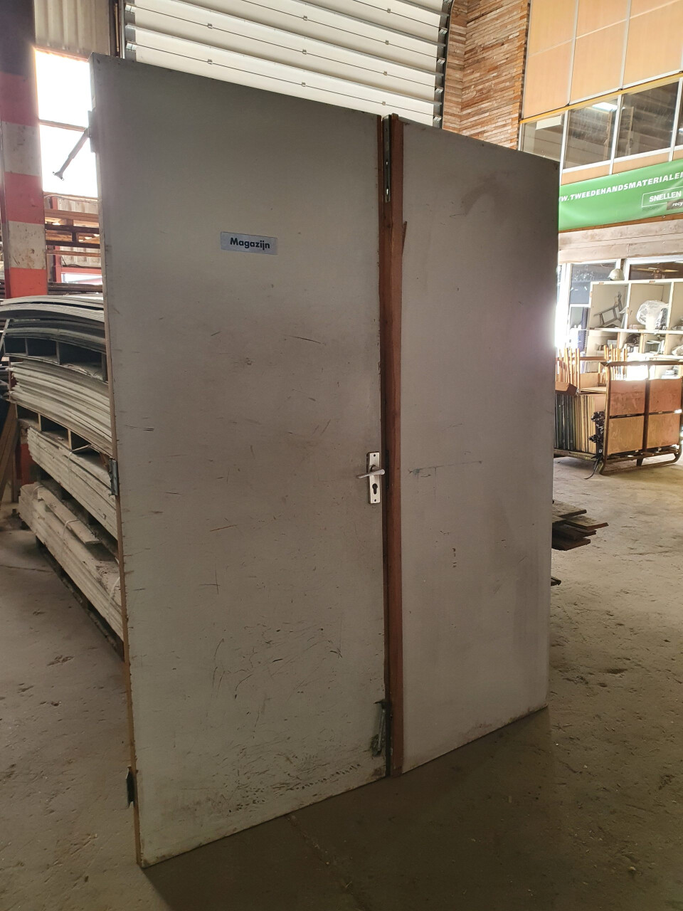 Dubbele magazijn deuren - 10652 - Foto 1