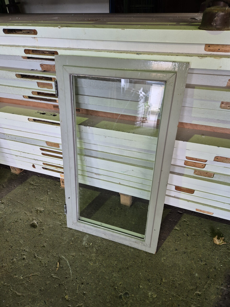 Binnen raam met dubbel glas 53x93 cm - Foto 1