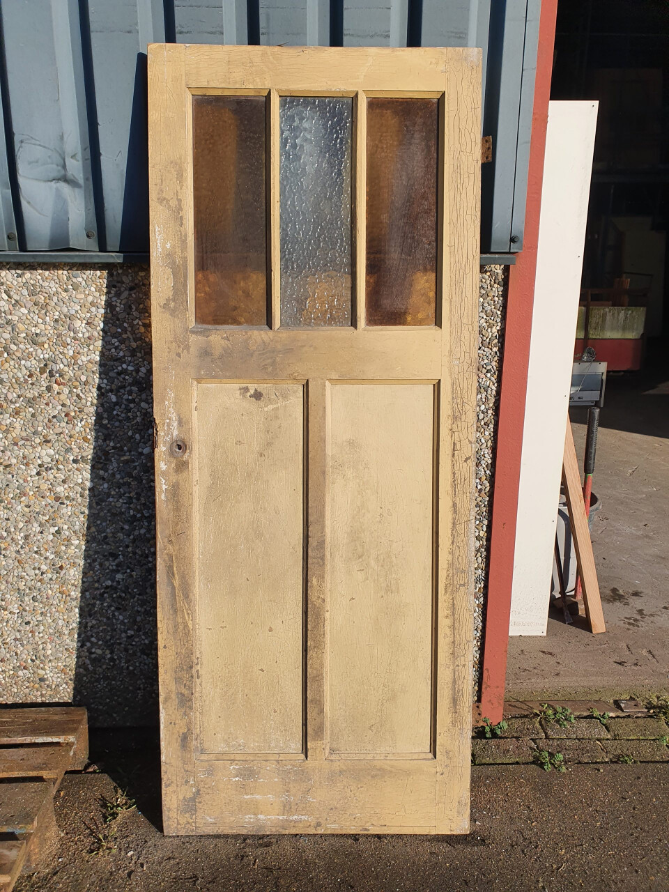 Paneeldeur 2 vaks met glas - 10651 - Foto 1