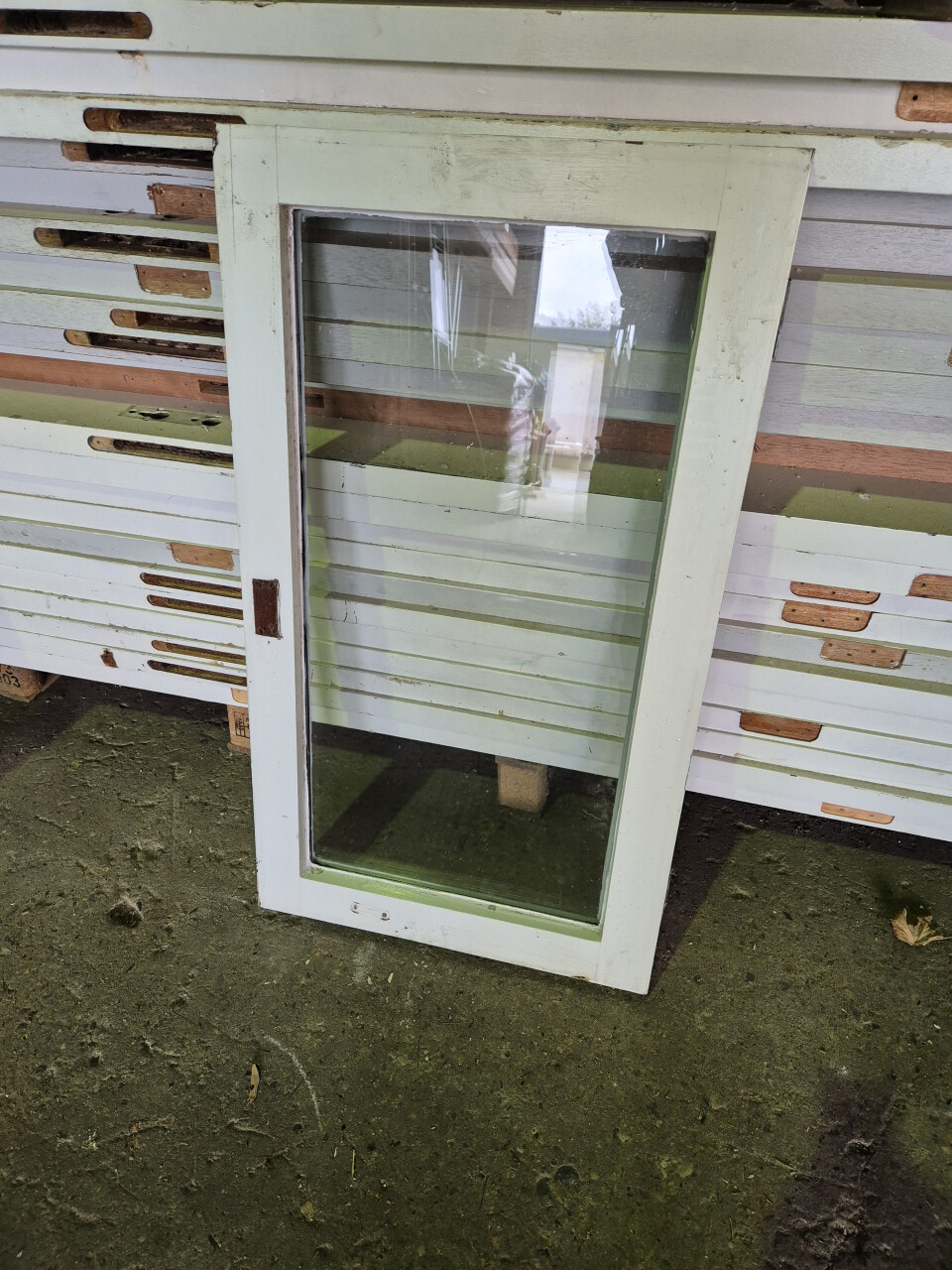 Binnen raam met dubbel glas 53x93 cm - Foto 2