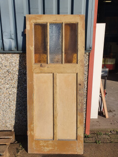 Paneeldeur 2 vaks met glas - 10651 - Foto 2