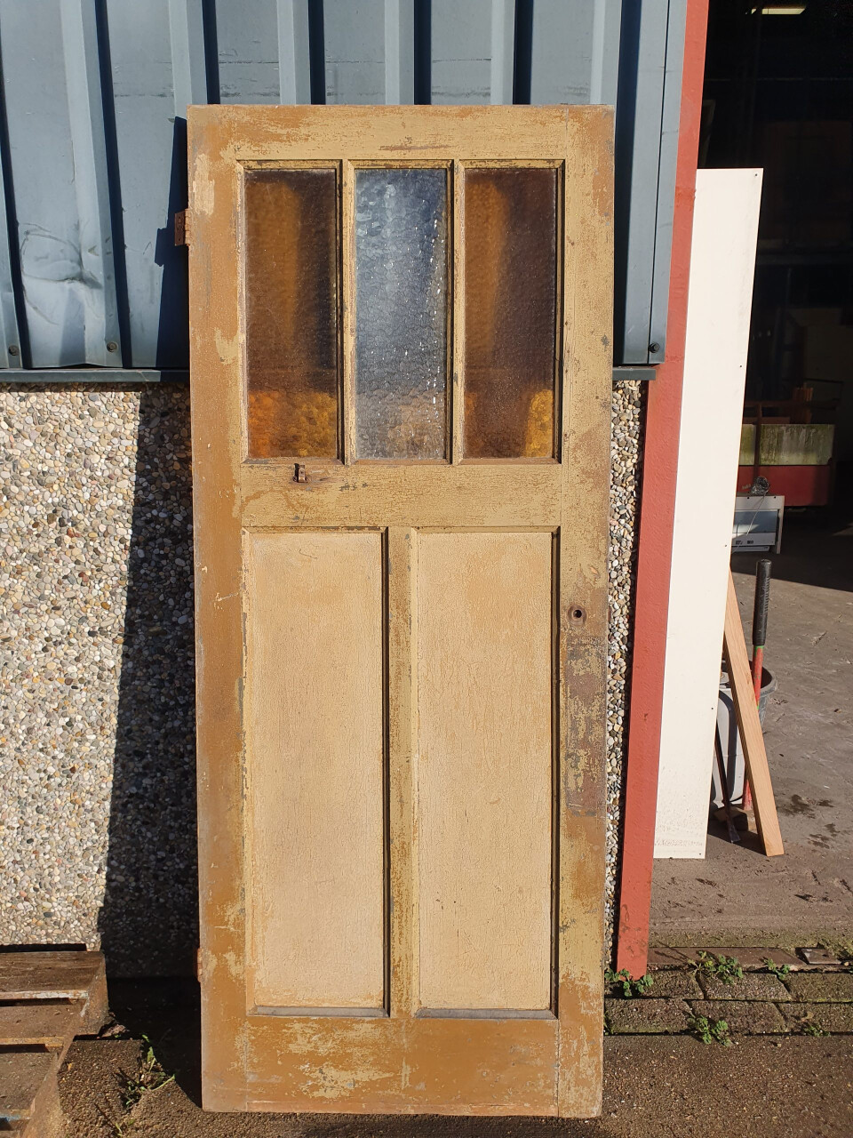 Paneeldeur 2 vaks met glas - 10651 - Foto 2