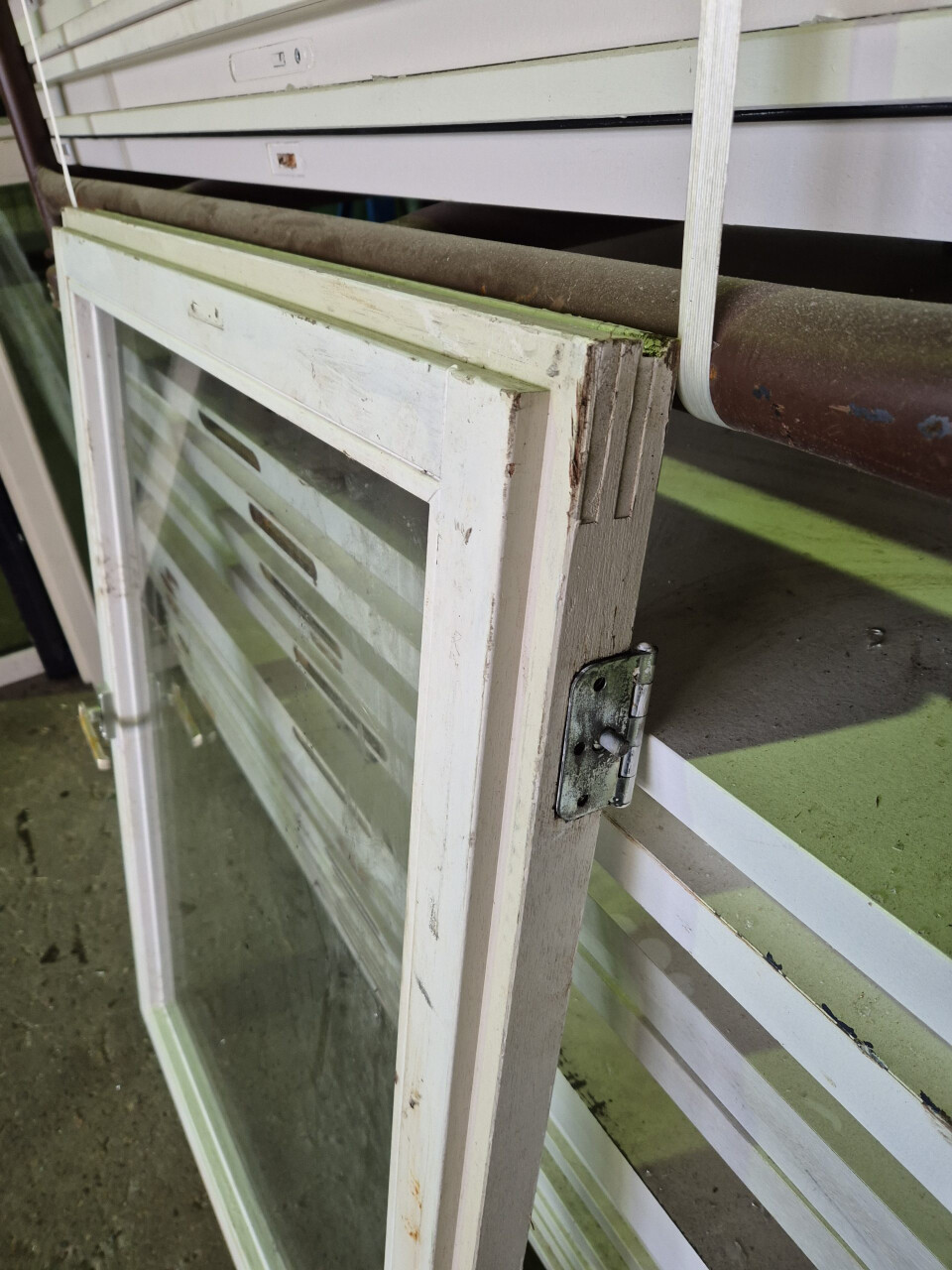 Rechthoekig binnen raam met dubbel glas - 88,5x120 cm - Foto 2