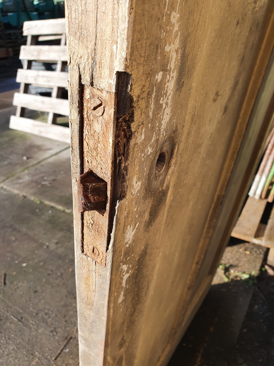 Paneeldeur 2 vaks met glas - 10651 - Foto 4