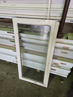 Binnenraam met dubbel glas - 61x125,5 cm - Foto 1