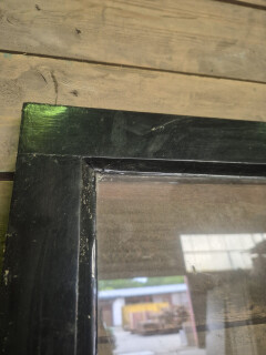 Antiek hoog raam met enkel glas - 77x163 cm - Foto 3