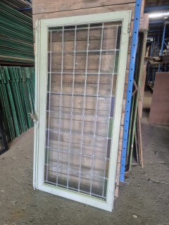 Authentiek glas in lood raam - Binnenraam - Foto 2