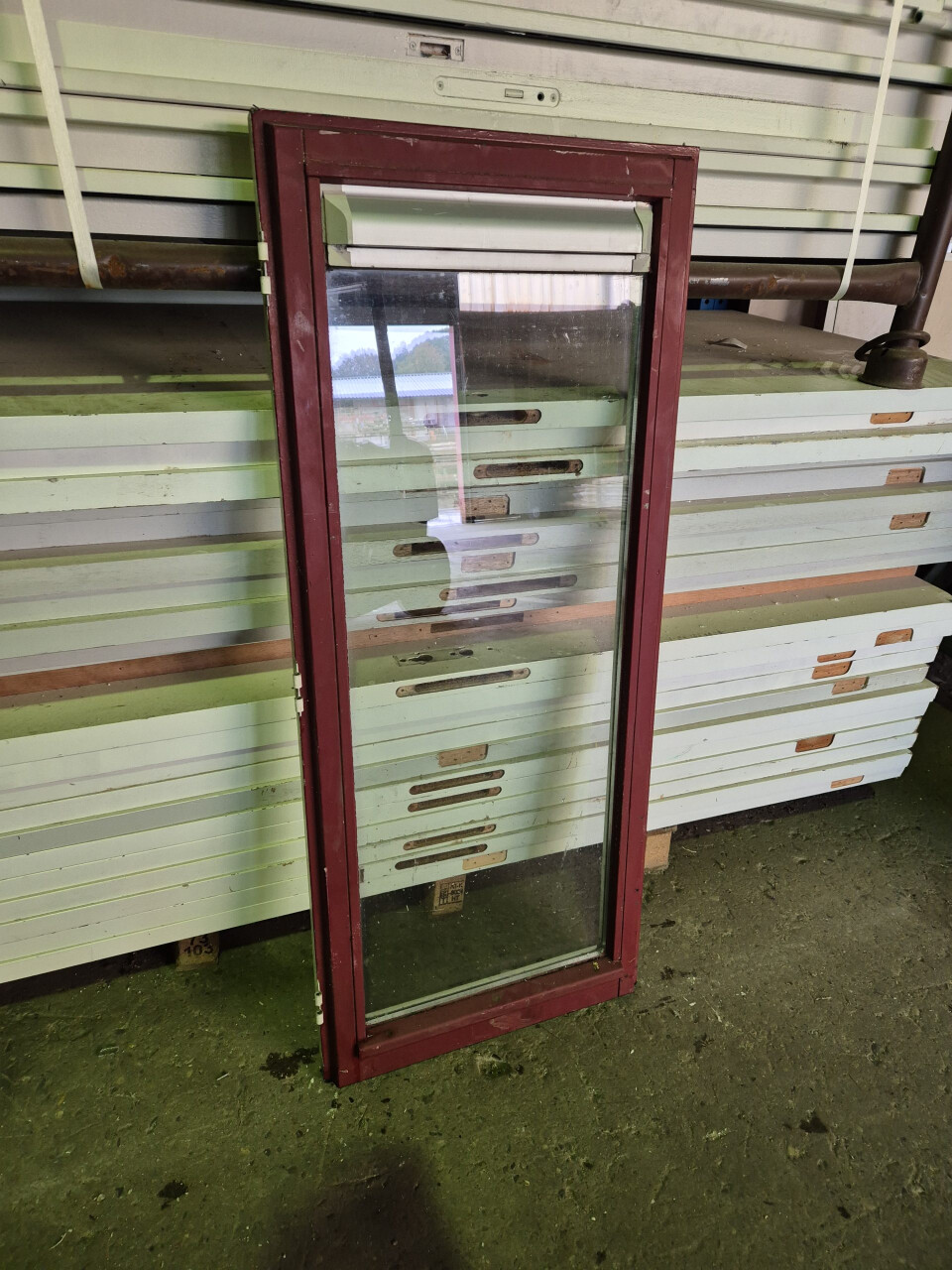 Binnenraam met dubbel glas - 57x133,5 cm - Foto 1