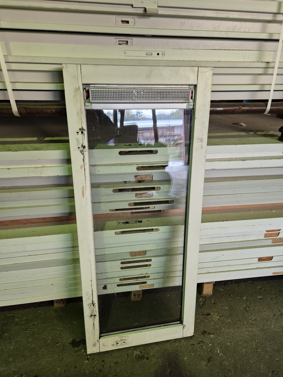 Binnenraam met dubbel glas - 57x133,5 cm - Foto 2