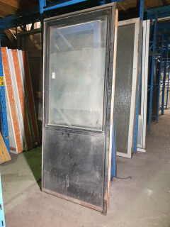 Langwerpig raamkozijn met borstwering | 88x220 cm - Foto 2